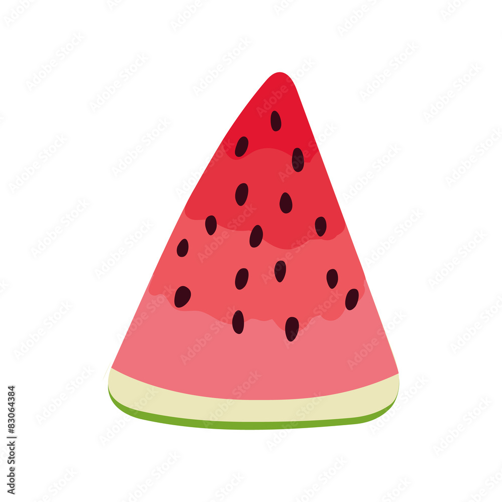 Abstract Watermelon isolated. Vector illustration Abstract Watermelon isolated. Vector illustration