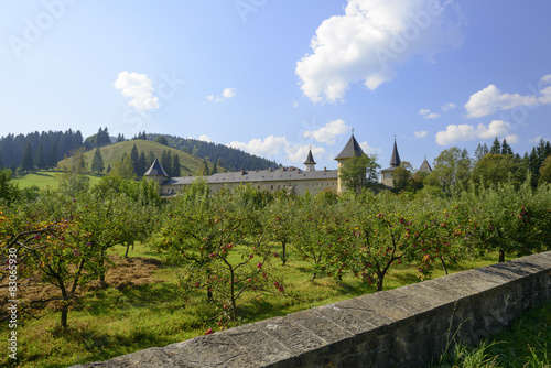 Fototapeta Naklejka Na Ścianę i Meble -  Sucevita Monastery - Romania