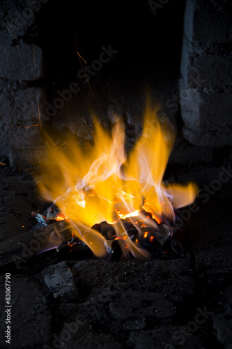 Blacksmith fire