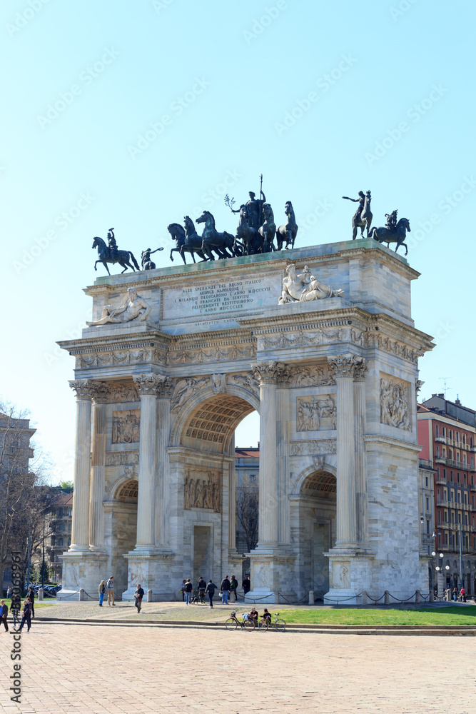 Porta Sempione / Arch of Peace in Milan
