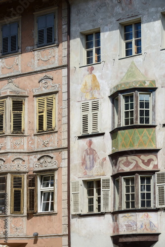 Colourful facade, Bolzano, Italy