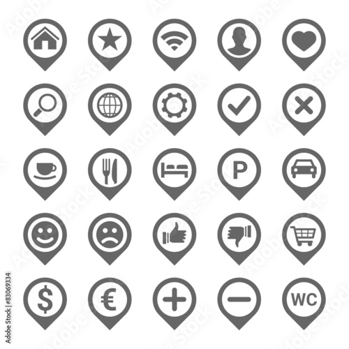 Pin Markierung mit Icon