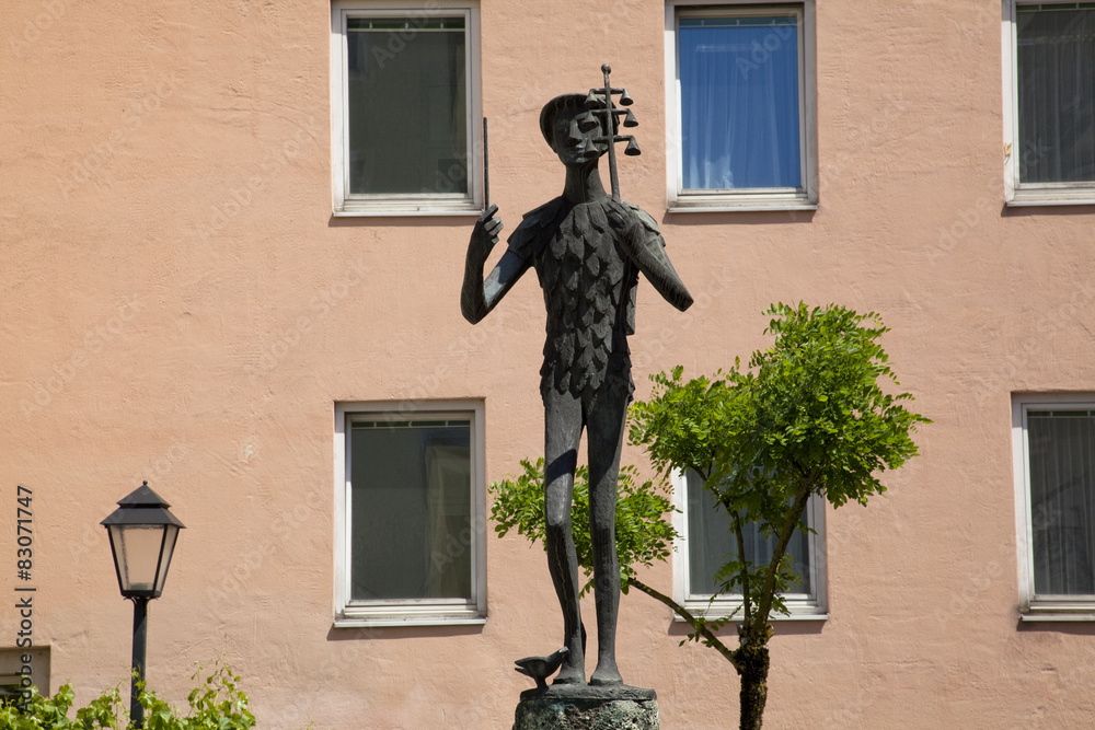 Naklejka premium 世界遺産ザルツブルクの旧市街