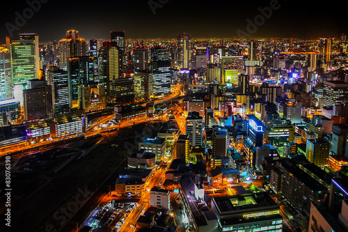 Urban Skyline at Night © whiteprodigy