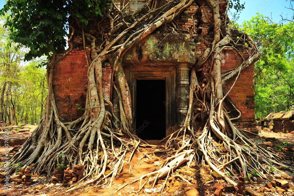 Obraz premium Angkor Temple of Koh Ker in Cambodia