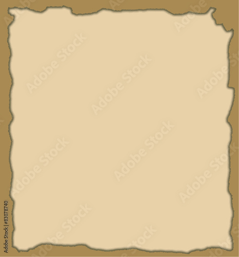 Background - a hole in burnt paper