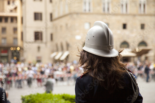 Firenze,vigile urbano.