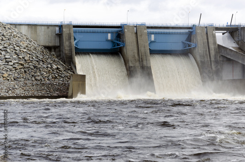 Tableau sur toile Spillway