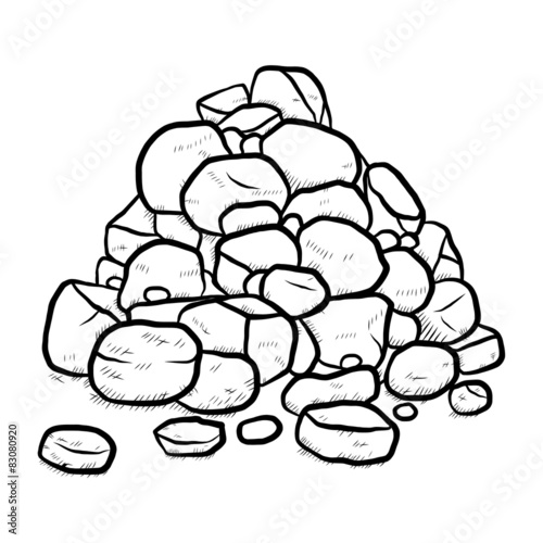 stack of rock