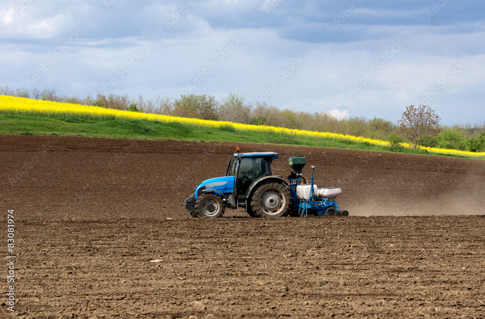 Obraz premium Tractor