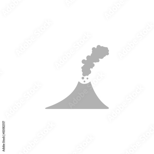 Simple icon of the volcano.