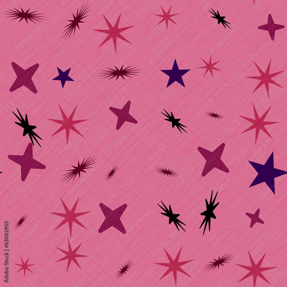 Stars generated seamless texture Stars generated seamless texture