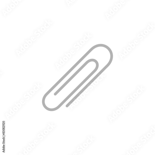 Simple clip icon.