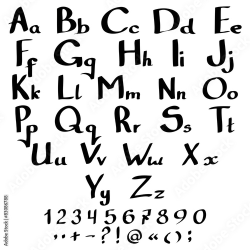 set of letters and numbers