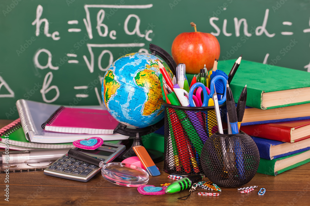 Fototapeta premium Back to school