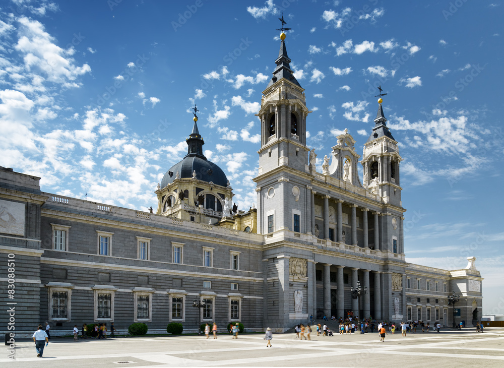 The Cathedral of Saint Mary the Royal of La Almudena
