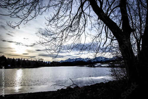 Lake in the Allgäu photo