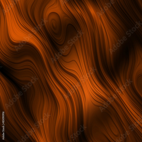 Orange Ripples Seamless Pattern