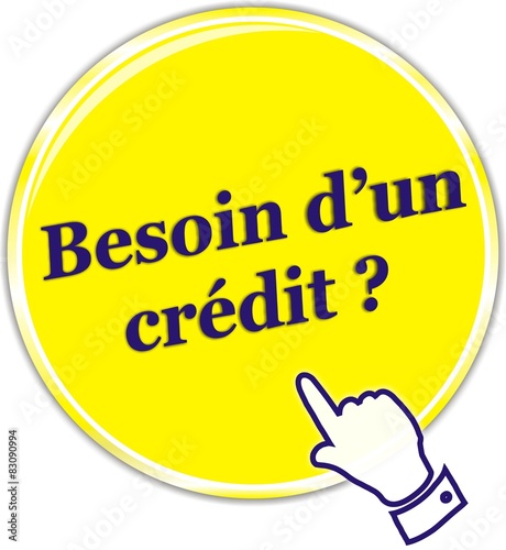 bouton besoin d'un crédit
