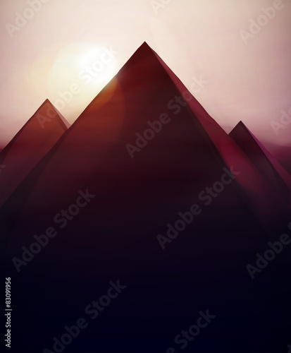 Photo Pyramids Background
