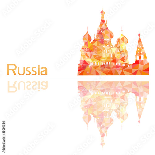 a symbol of Russia, vector illustration