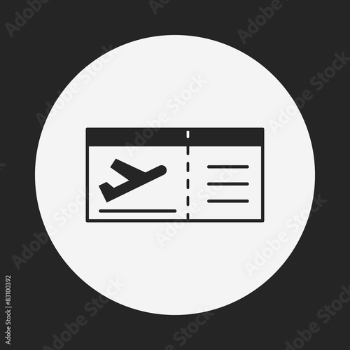 air ticket icon