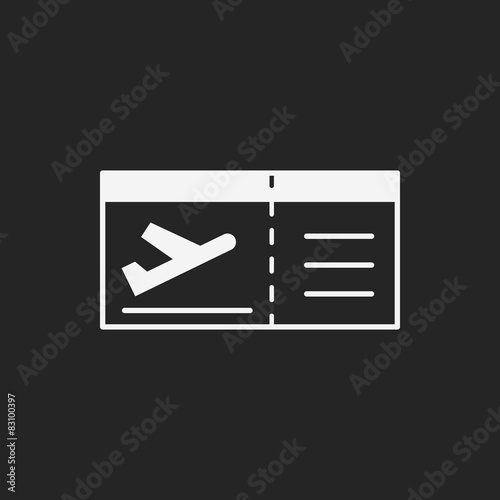air ticket icon