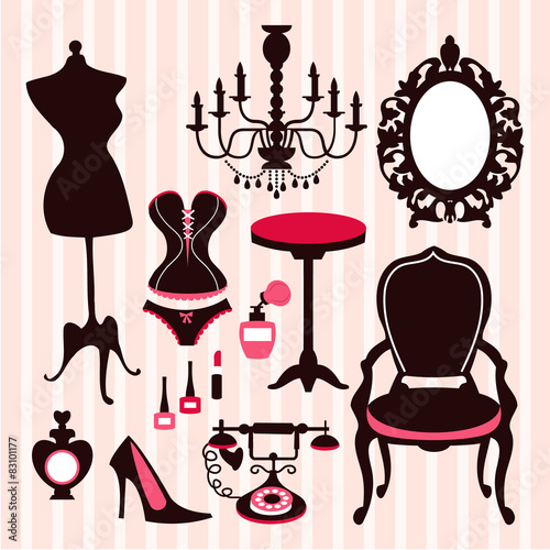 French Boudoir Design Elements