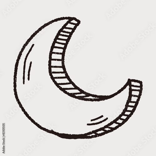 moon doodle