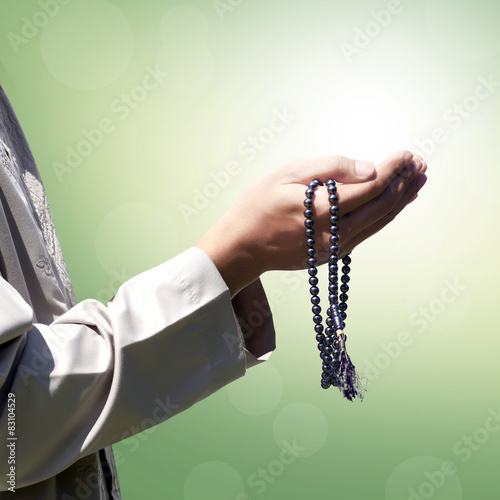 Hand Of Muslim People Praying