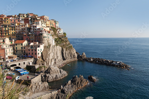 Manarola village , Cinque Terre, Italy.