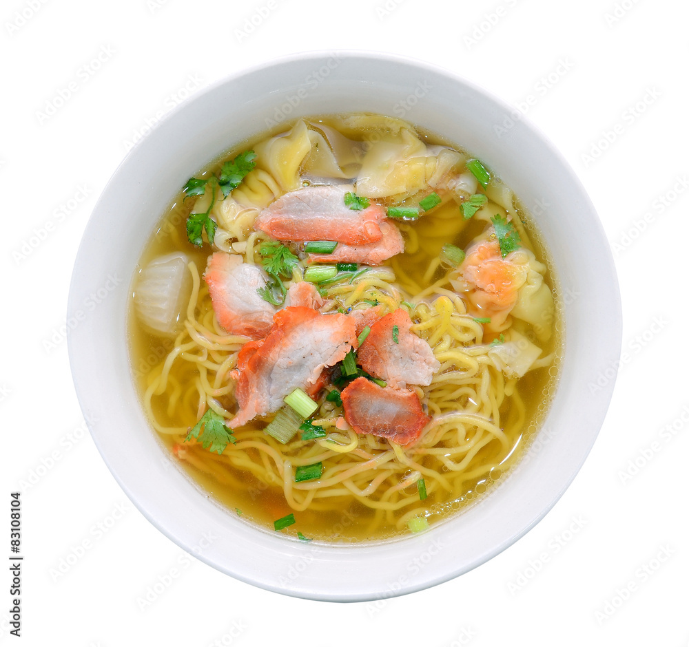 Wonton Noodle Soup