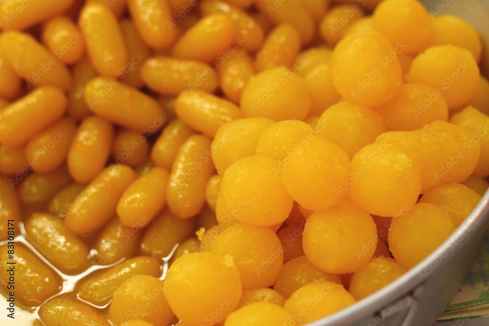 A lot of gold egg yolks drops A lot of gold egg yolks drops