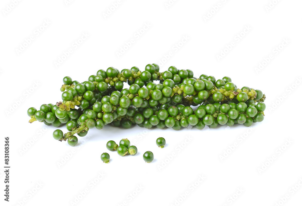 Fresh pepper on white background Fresh pepper on white background