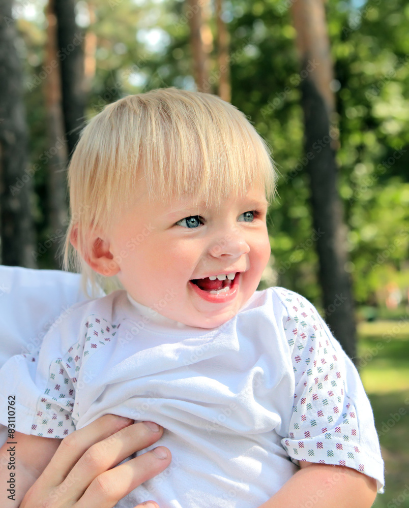 Cheerful Child Portrait outdoor Cheerful Child Portrait outdoor