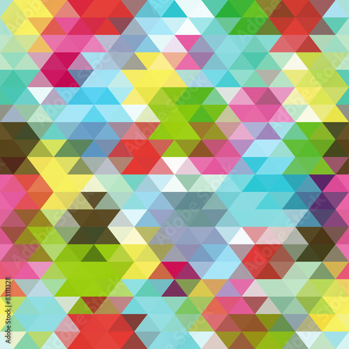 Seamless Triangle Abstract Background