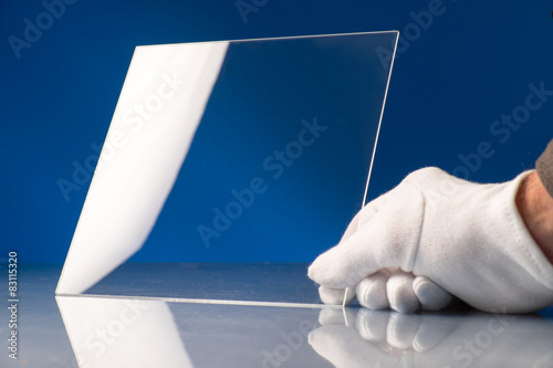 Bulletproof super hard glass based on structured nanocrystals photo