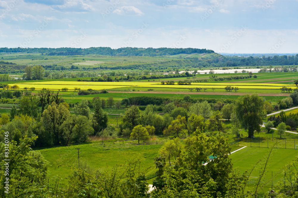 Vistula river valley