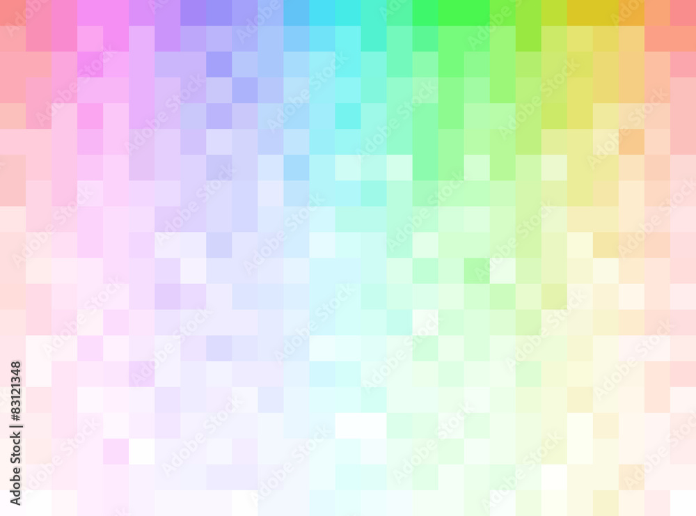 Rainbow square background