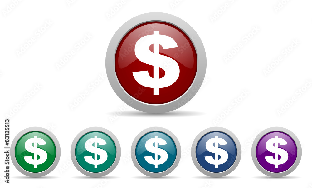 dollar vector icon set dollar vector icon set