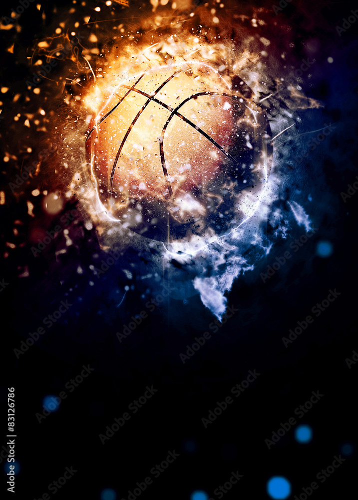 Obraz premium Basketball background