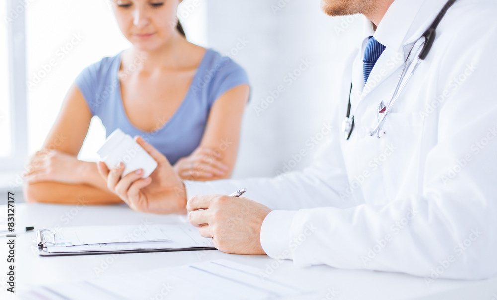 patient and doctor prescribing medication patient and doctor prescribing medication