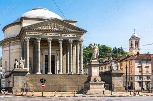 Fotografi The Gran Madre di Dio Church in Turin