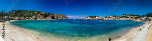 Panoramic view of Port De Soller