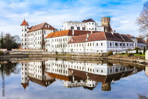 Obraz na plátně castle and palace of Jindrichuv Hradec, Czech Republic