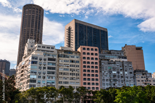 Commercial and Residential Buildings of Rio de Janeiro © Donatas Dabravolskas