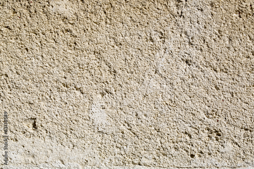 Particolare muro in pietra leccese