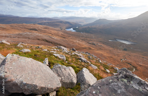 Beinn Eigh Torridon, Scottish Highlands. photo