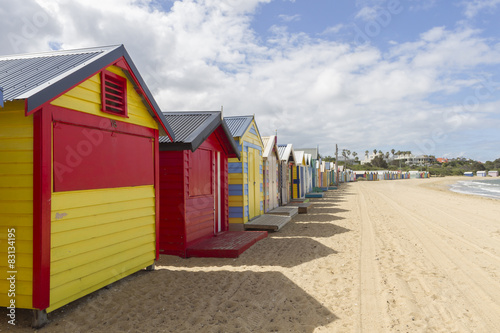 Brighton Beach in Melbourne, Australia © anujakjaimook