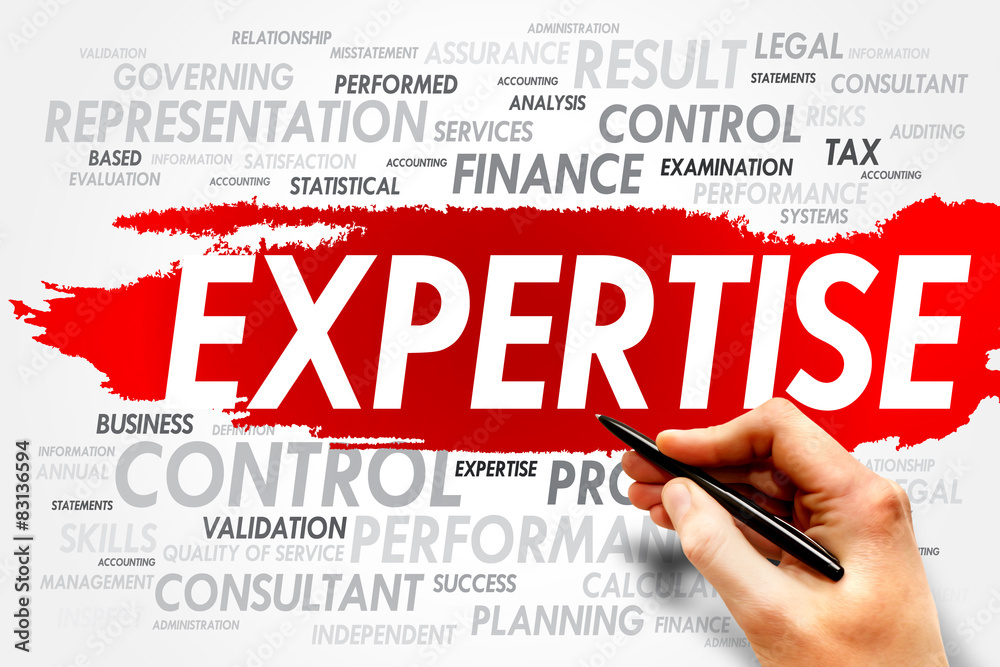 EXPERTISE word cloud, business concept EXPERTISE word cloud, business concept
